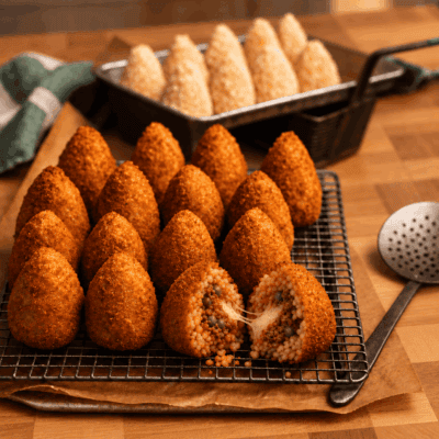 Arancini & Sicilian Street Food November 12, 2026 • 6:15 p.m
